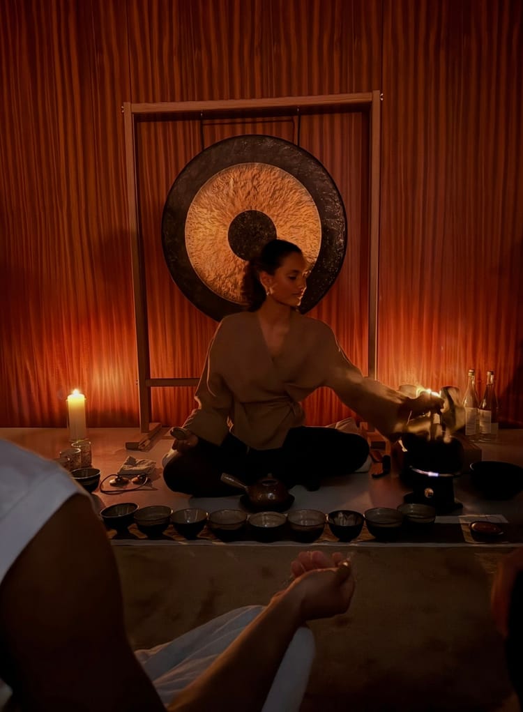 Join Lena for a warm cup of presence